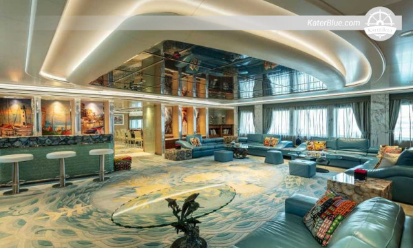 Fuldt bemandet 91m luksus superyacht charter - 7 dage Abu Dhabi til Sir Bani Yas, Dalma & Al Ruwais (UAE)