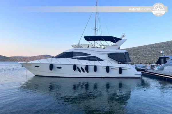 Lancha Sealine T50 (2008) à venda – 15,40 m – 3 cabines – Volvo D9 – Zadar, Croácia