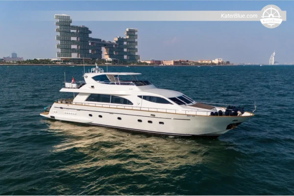 2004 Falcon 86 26.10m Flybridge Motor Yacht, 2024 Refit, 4 Cabins – Dubai UAE
