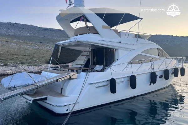 Lancha Sealine T50 (2008) à venda – 15,40 m – 3 cabines – Volvo D9 – Zadar, Croácia