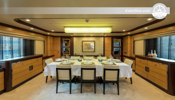 Mengi Yay 40m 2010 (2024 Refit) Luxury Displacement Motor Yacht for Sale – 6 Guest Suites, Malta Flag – Catalonia, Spain