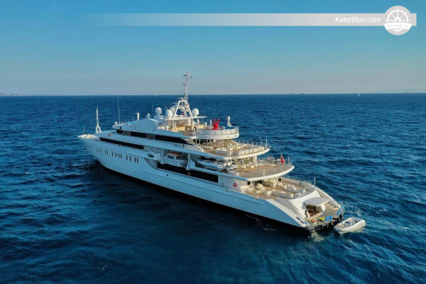 Fuldt bemandet 91m luksus superyacht charter - 7 dage Abu Dhabi til Sir Bani Yas, Dalma & Al Ruwais (UAE)
