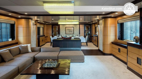 Mengi Yay 40m 2010 (2024 Refit) Luxury Displacement Motor Yacht for Sale – 6 Guest Suites, Malta Flag – Catalonia, Spain