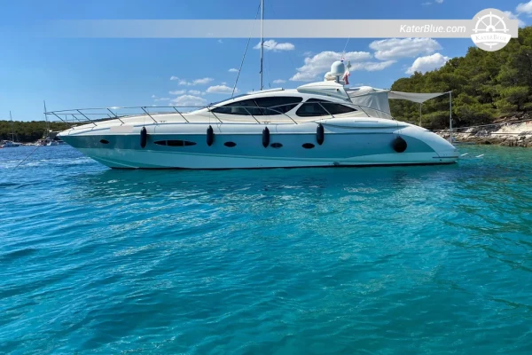 Iate a motor Atlantis 55 HT (2006) Hardtop à venda – 16,70 m – 3 cabines – Caterpillar – Dalmácia, Croácia