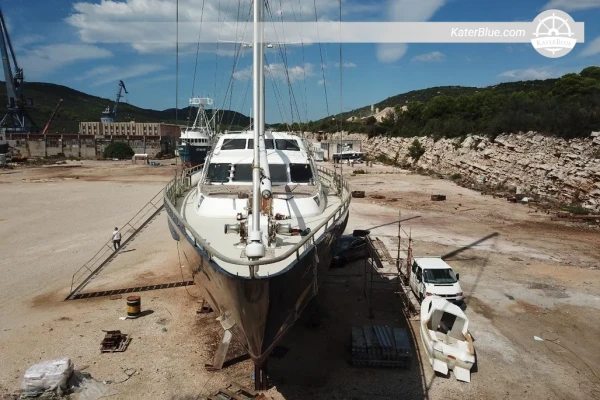 Ortona Navi 115 (2001) 35.27m Ketch Motor-Sailer Sailing Yacht, RINA Class, 3 Cabins + Crew, Piraeus Greece