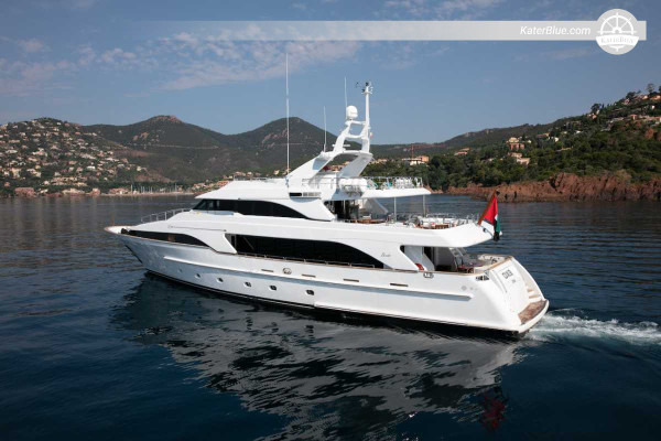 Abu Dhabi 7-tägiger Yachtcharter mit Crew auf einer 35 m langen Benetti-Yacht – Südküste von Al Dhafra und westliche Küstengewässer