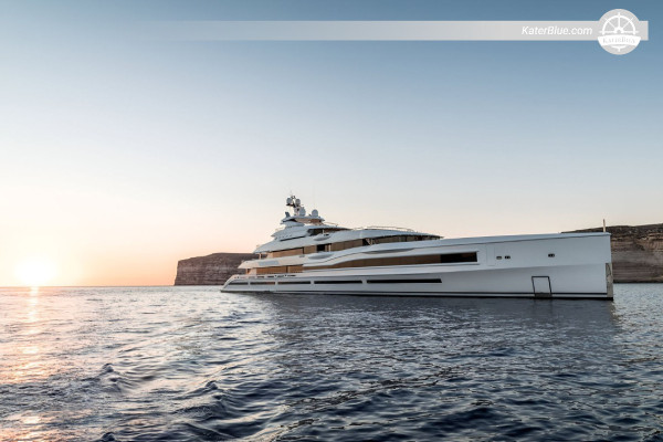 Kusch Yachts 100.8m (2015 / 2025 Refit) PYC-Compliant Superyacht for Sale – 34 Guests – 4,437 GT – Malaga, Spain (Cayman Flag)