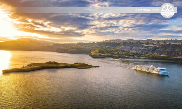 9denní plavba s kapitánem po řekách Columbia a Snake Rivers z Portlandu do Clarkstonu (American Riverboat 2019, až 180 hostů)