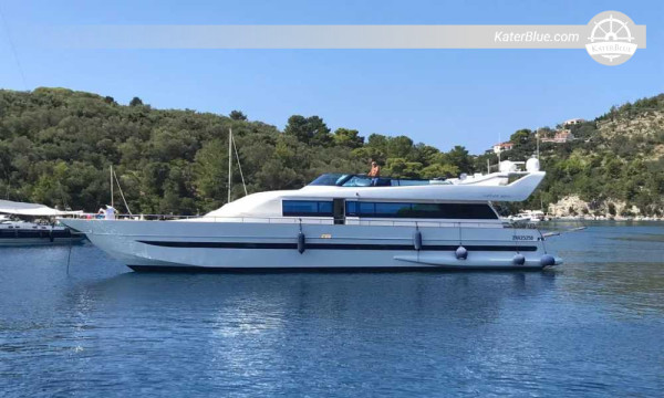 For Sale: 1999 Diano 24 24.00m Motor Yacht, 3 Guest Cabins + Crew, CAT 2x1400HP, Athens Greece