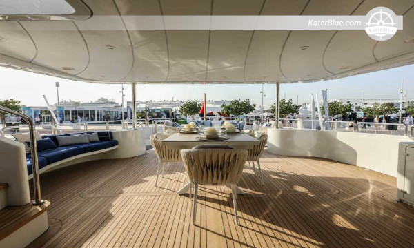 7-tägiger 35-m-Benetti-Yachtcharter mit Besatzung in Abu Dhabi – Route Al Mirfa, Sir Bani Yas, Dalma und Al Ruwais