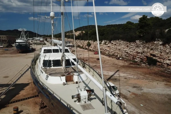 Ortona Navi 115 (2001) 35.27m Ketch Motor-Sailer Sailing Yacht, RINA Class, 3 Cabins + Crew, Piraeus Greece