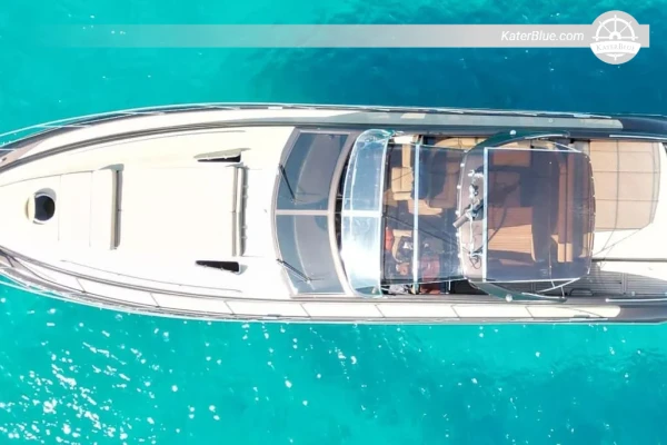 Princess V52 (1996) 16.75m Motor Cruiser, 3 Cabins + Crew Cabin, MAN Power (Rebuilt), Generator, Piraeus Greece