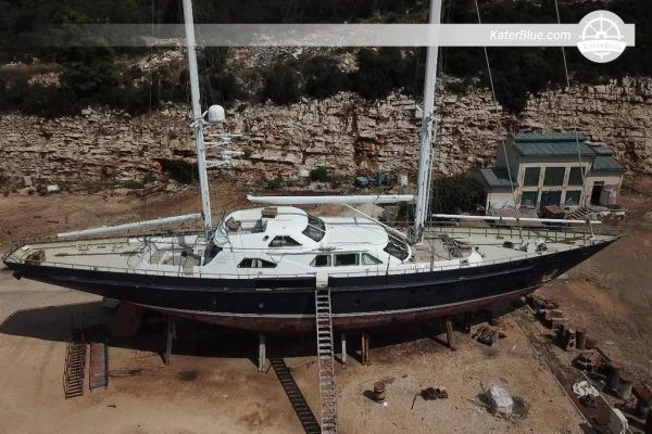 Ortona Navi 115 (2001) 35.27m Ketch Motor-Sailer Sailing Yacht, RINA Class, 3 Cabins + Crew, Piraeus Greece