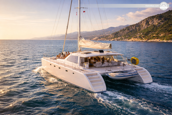 All-inclusive luxury catamaran half day tour in Ensenada, Mexico