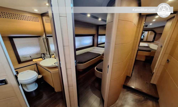 Pershing 72, 2008 – 22.0m Sports Cruiser – 3 Cabins – Manfredonia, Italy