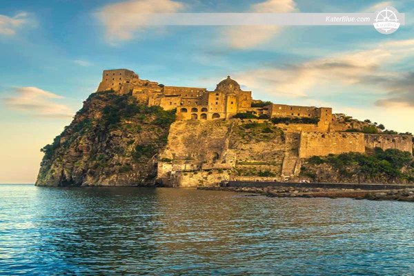 Giannetti 45 Sport 13.6m Private Day Charter from Sorrento to Ischia, Aragonese Castle, Procida and Corricella for Up to 12 Guests