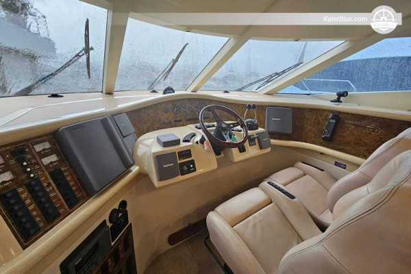 Skippered Fairline Squadron 52 Day Charter from Cannes to Golfe-Juan and Cap d’Antibes