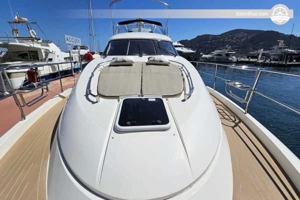 Skippered Fairline Squadron 52 Day Charter from Cannes to Îles de Lérins for 10 Guests