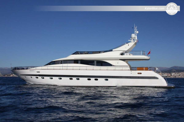 Luxury Skippered Day Charter from Cannes to Golfe-Juan and Cap d’Antibes for up to 12 Guests