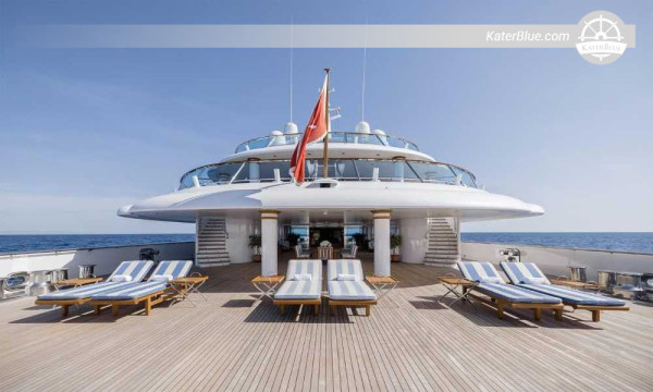 17-Day Fully Crewed 97m Lurssen Yacht Charter from Brest to Brittany, Iberia, Corsica and Portofino
