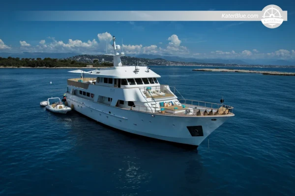 1993 Cheoy Lee Custom 34.85m Yacht for Sale Cannes VAT Paid