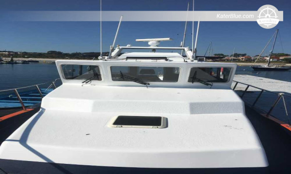 Astilleros Polinautica 13.40m (2009) Hydrojet Workboat | Twin MAN 900HP + Hamilton Jets | Class III/S | 12 Pax | Galicia, Spain