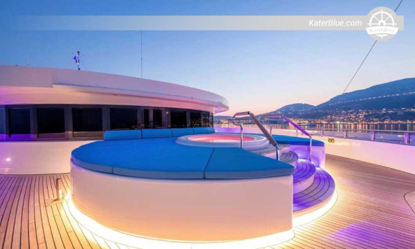 10-Day Fully Crewed 91.4m Luxury Motor Yacht Charter - Barcelona Marina to Palma, Ibiza, Corsica, Sardinia, Nice & Cannes (Up to 36 Guests)