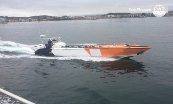 Astilleros Polinautica 13.40m (2009) Hydrojet Workboat | Twin MAN 900HP + Hamilton Jets | Class III/S | 12 Pax | Galicia, Spain