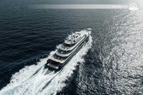 16-Day Fully Crewed 97m Lurssen Yacht Charter from Brest through Brittany, Normandy, Iberian Atlantic and Gibraltar