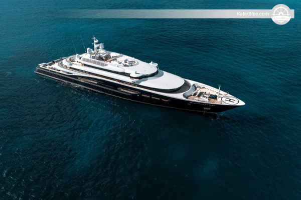 16-Day Fully Crewed 97m Lurssen Yacht Charter from Brest to Bilbao, the French Riviera and La Spezia
