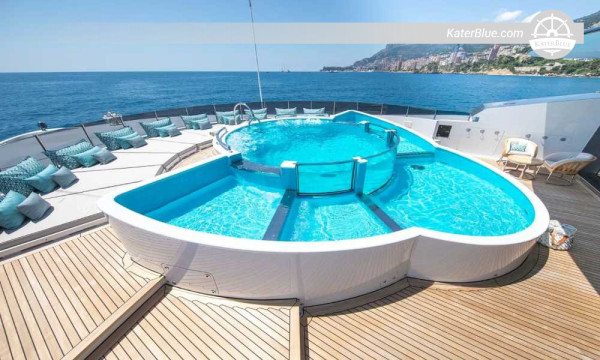 Oceanco Y661 66m Refitted Superyacht for Sale in Monaco