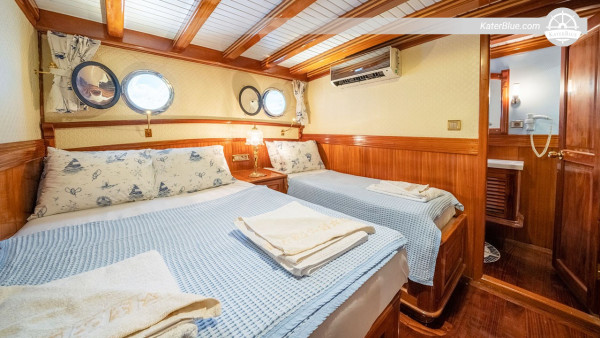 7 Nights Weekly Skippered 37m Gulet Charter from Bodrum through Orak Island, Çökertme, Seven Islands, Longoz Bay, English Harbour, Cleopatra Island and Karaada for up to 10 Guests