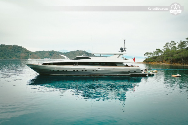 40m Crewed Superyacht Charter Bodrum Gulf of Hisaronu 7 Nights Coastal Route