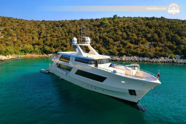 Weekly Skippered Luxury Yacht Charter from Bodrum to Kos, Nisyros, Tilos, Symi, Rhodes and Datça or Knidos - 7 Nights for 11 Guests
