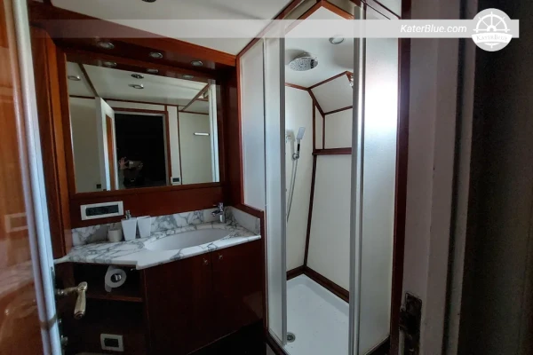 1977 Codecasa 27m Mega Yacht for Sale in Olbia with 4 Cabins Steel Hull