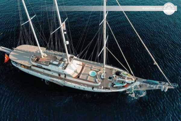 7 Nights Skippered 38m Gulet Charter from Bodrum to Knidos, Datça, Aktur, Bencik Bay, Orhaniye and Selimiye for up to 12 Guests