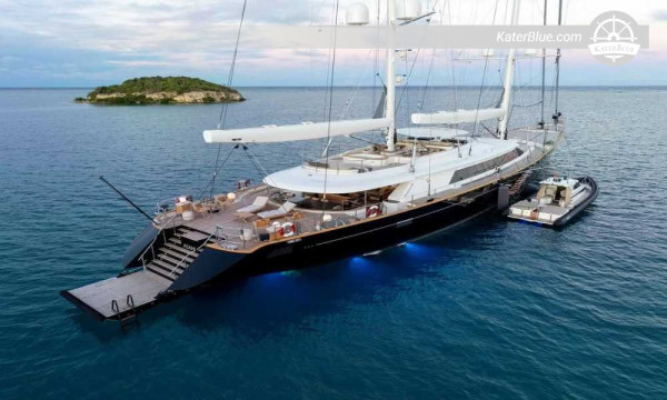 Perini Navi 56m 2009/2023 Refitted Luxury Sailing Yacht for Sale in Sardinia
