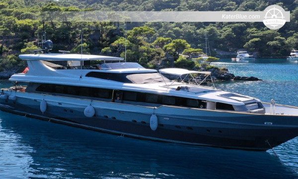 40m Luxury Yacht Charter Bodrum to Gocek 7 Nights One Way Crewed Charter