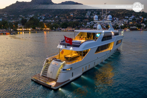 Weekly Skippered Luxury Yacht Charter from Bodrum to Knidos, Datça, Aktur, Bozburun, Serçe Bay, Ekincik, Dalyan and Göcek - 7 Nights for 11 Guests