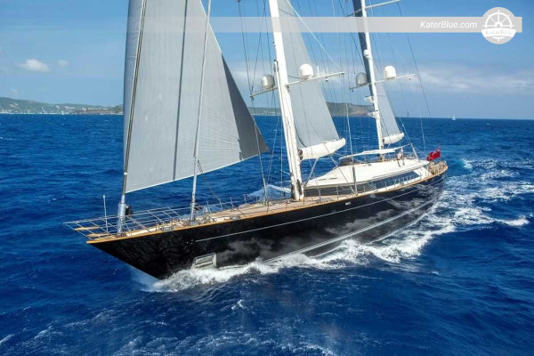 Perini Navi 56m 2009/2023 Refitted Luxury Sailing Yacht for Sale in Sardinia