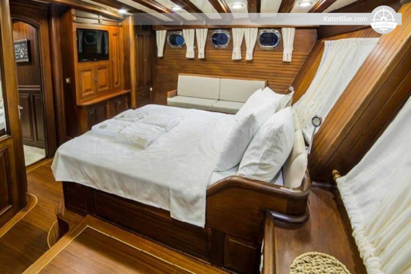 7-Night 34m Wooden Gulet Charter from Bodrum through Kos, Nisyros, Tilos, Symi, Rhodes and back via Datça or Knidos