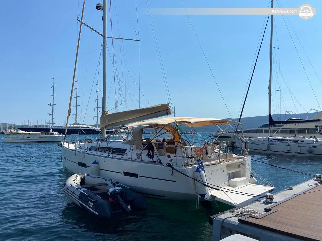 Private Skippered Dufour 46 Sailing Yacht Charter in Tivat, Montenegro