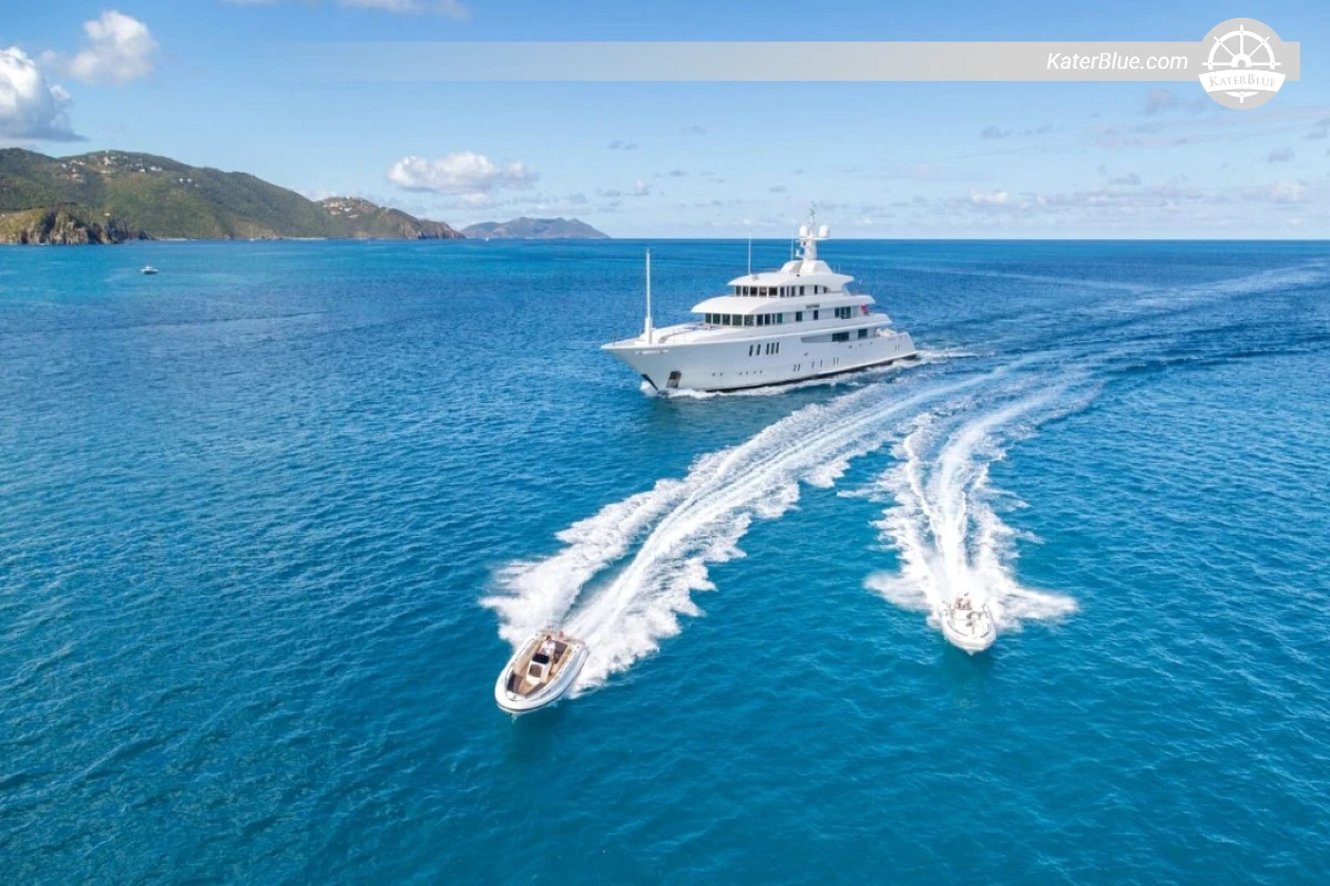 17-Day 63m Crewed Superyacht Charter from Nassau to Southern Caribbean via Exumas, Turks and Caicos, Virgin Islands, Antigua and Barbuda