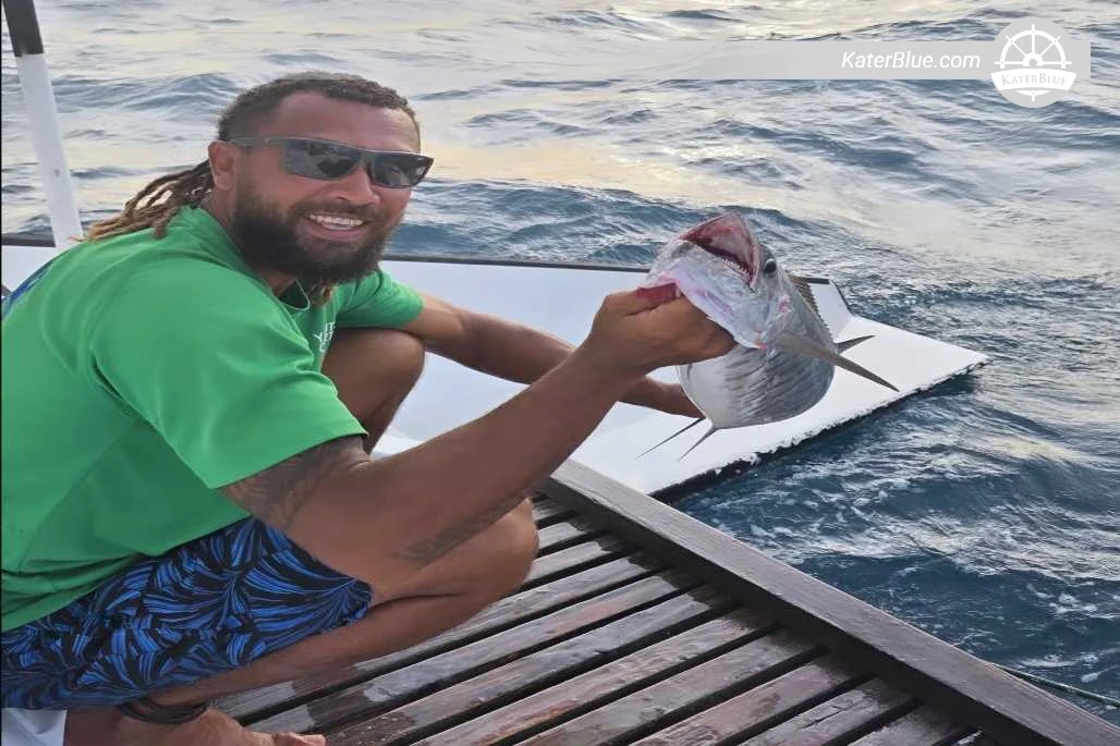 48ft Knysna 480 Crewed Catamaran 7 Days 6 Nights Remote Fiji Expedition from Denarau Marina to Beqa, Kadavu and Conway Reef