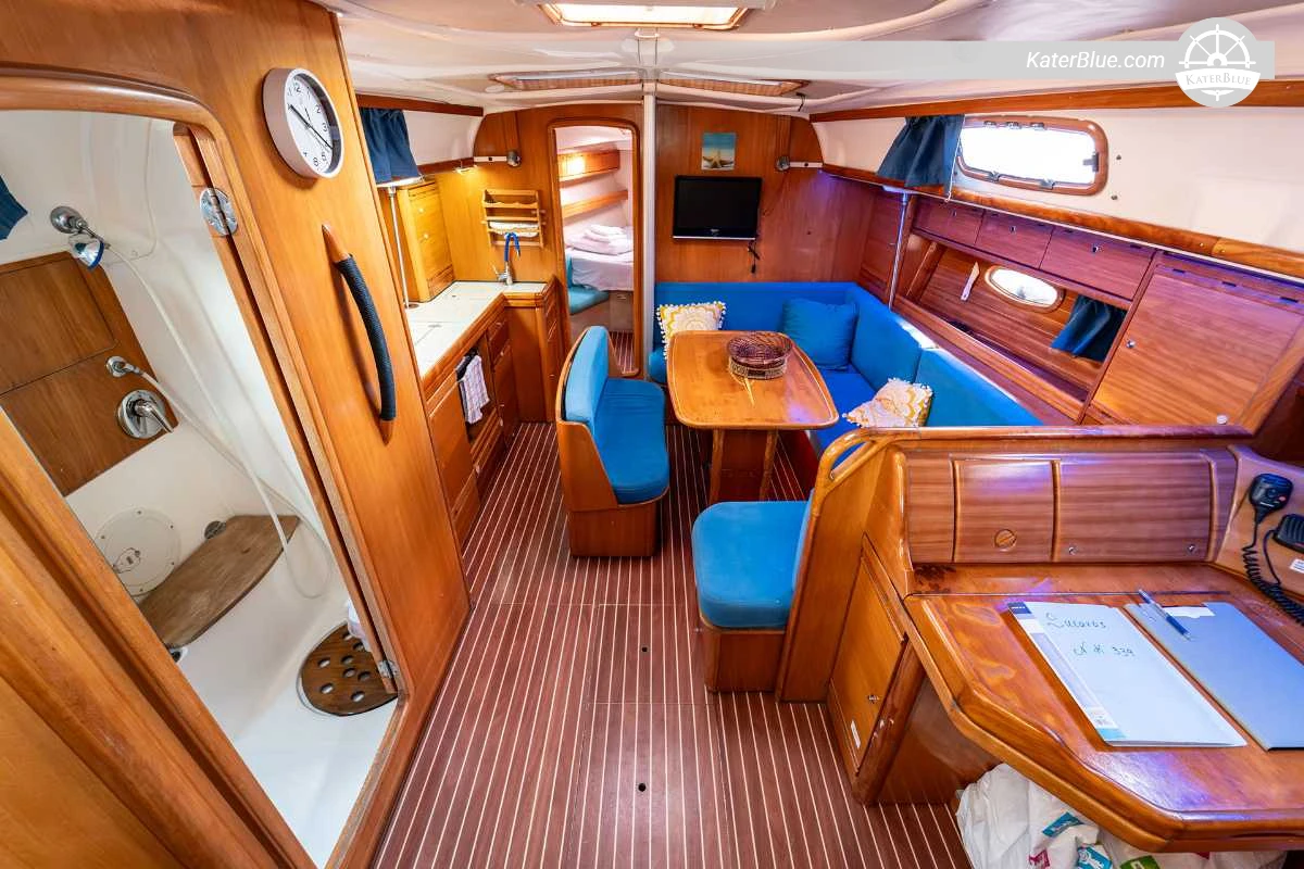 7-Night Bareboat Sailing Charter from Kavala Marina to Thassos, Aliki, Skala Potamias, Samothraki, Therma and Limenaria for 7+1 Guests