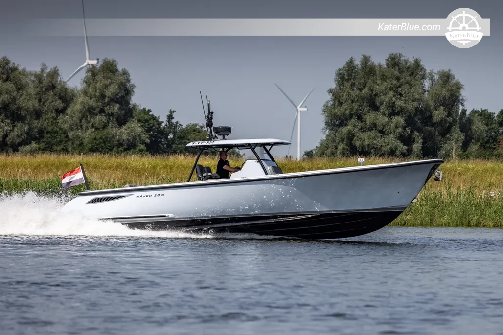 2017 Wajer 38 11.3m Luxury Motor Yacht for Sale in Groningen Netherlands with IPS Drives, Hardtop and Premium Dutch Craftsmanship