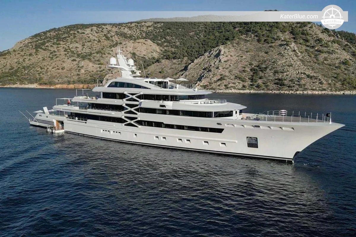 14-Day Fully Crewed 88m Luxury Superyacht Charter from Naples to Sicily, Tunisia, Algeria, Morocco and Malaga for 12 Guests