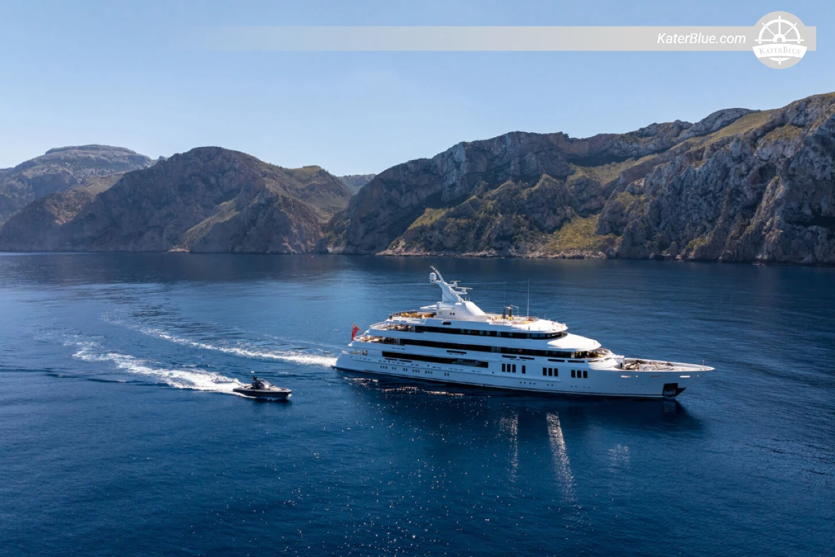 12-Day Crewed Amels 77m Leeward Islands Luxury Yacht Charter from Tortola to St Martin, Anguilla, Antigua, Guadeloupe, Dominica and St Barts