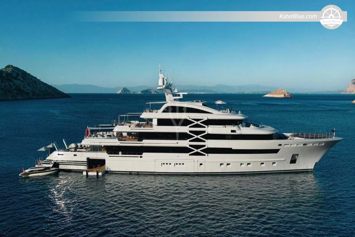 15-Day Round-Trip 88m Luxury Superyacht Charter from Naples to Sicily, Malta, Libya and Egypt for 12 Guests