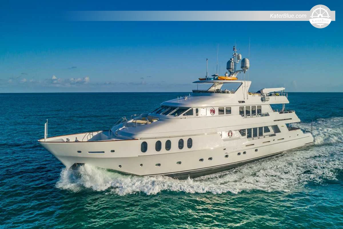 Christensen 44.2m Luxury Yacht for Sale – 2023 Refit, 5 Guest Cabins, United States Flag, Fort Lauderdale